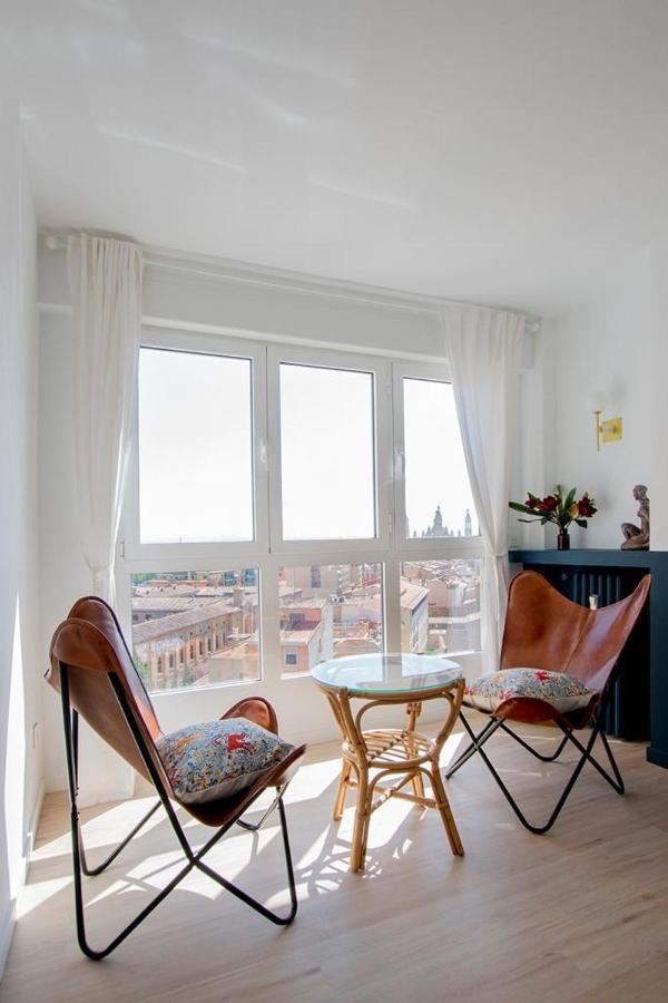 사라고사 El Balcon De Plaza Santo Domingo 아파트 외부 사진